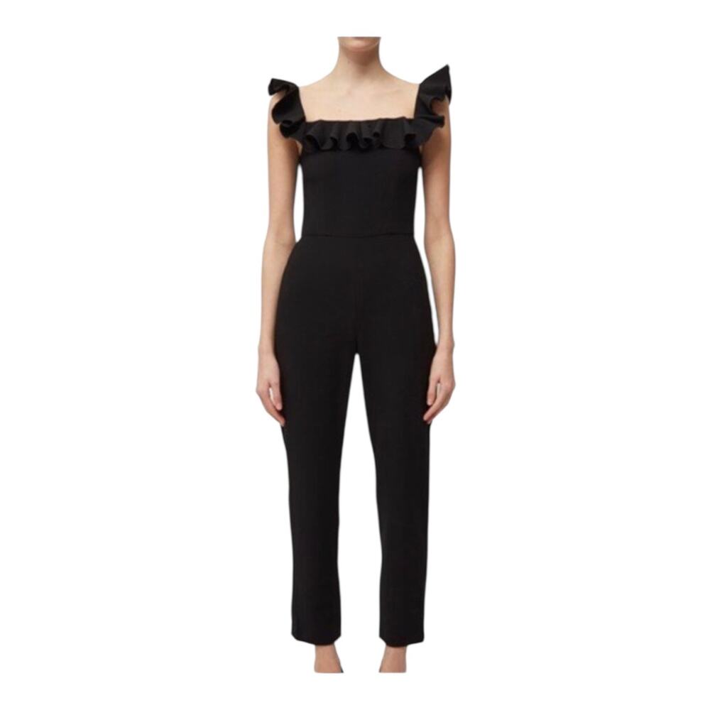 French Connection jumpsuit Off the Shoulder black size 4
